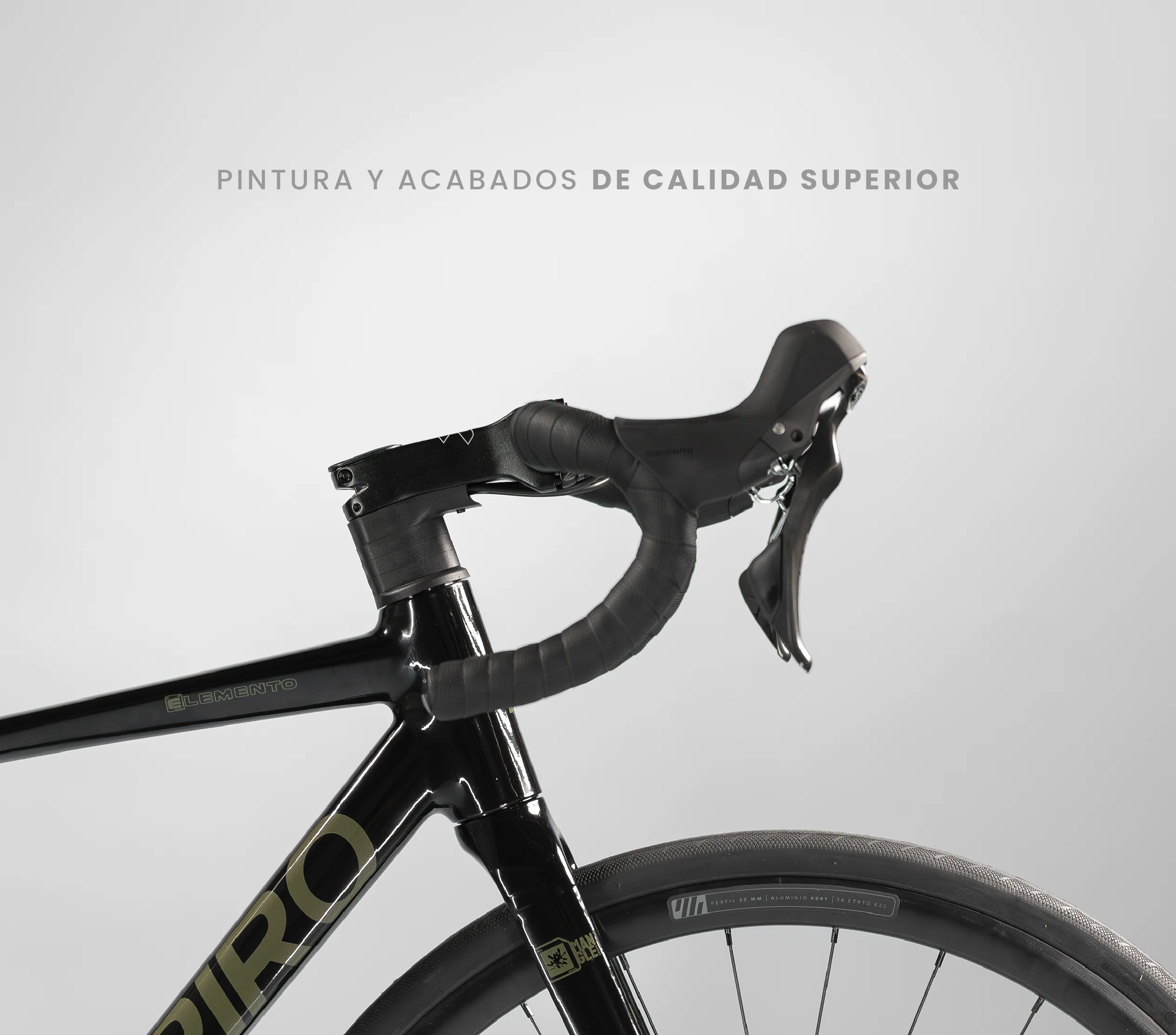 Bicicleta de ruta ELEMENTO en aluminio grupo CUES 2x10 vel. - Image 10