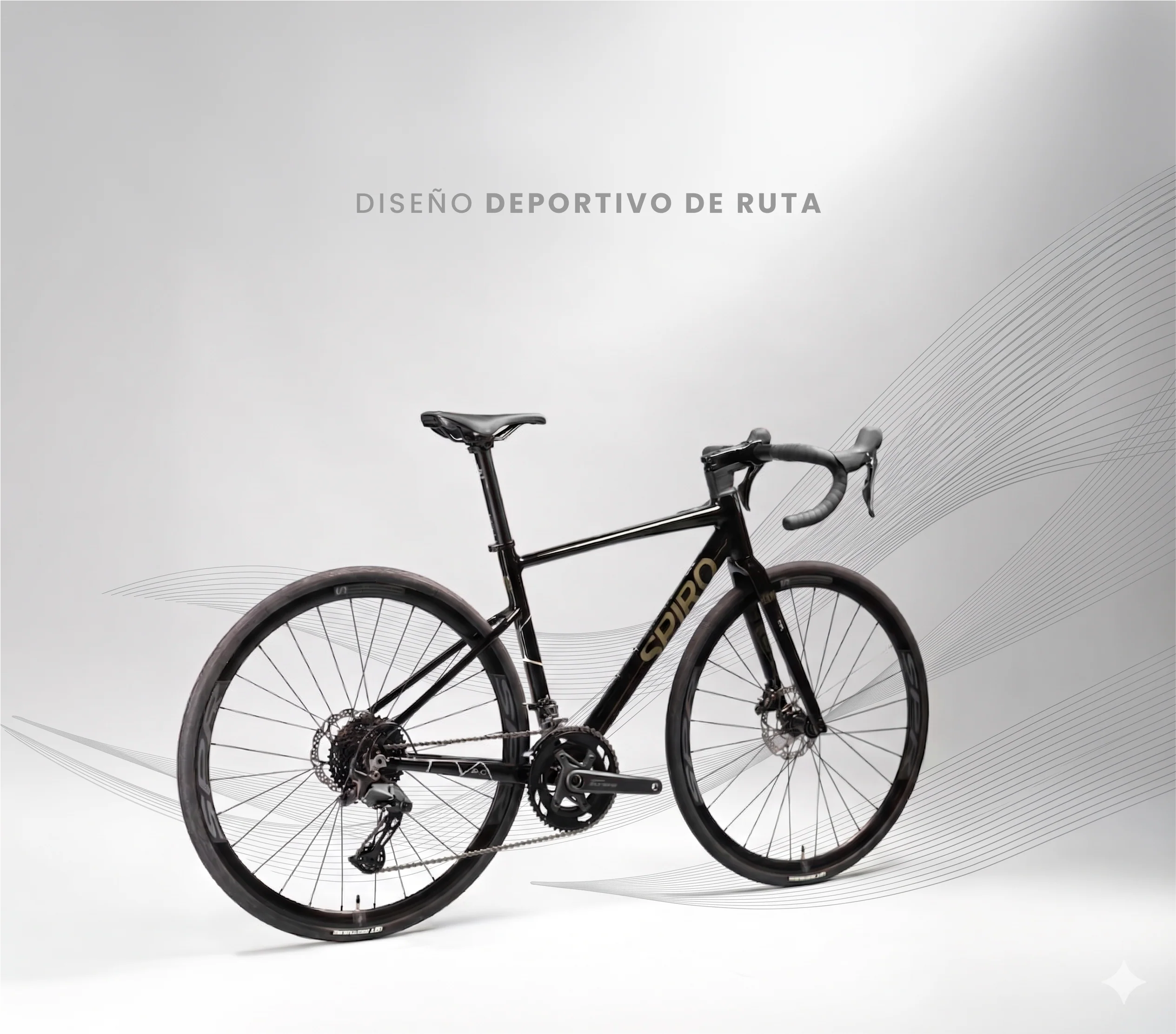 Bicicleta de ruta ELEMENTO en aluminio grupo CUES 2x10 vel. - Image 5